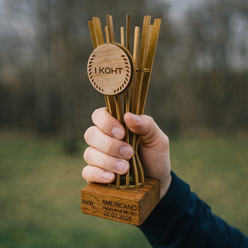 karikas võistluse võitjale