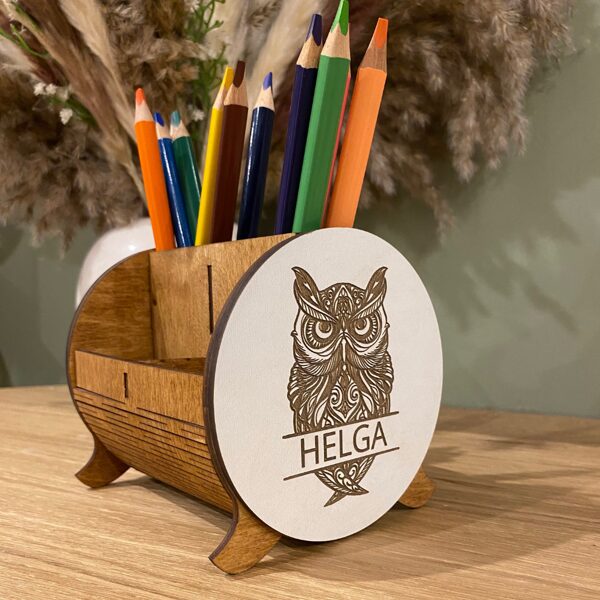 Nimeline pliiatsihoidja Lux